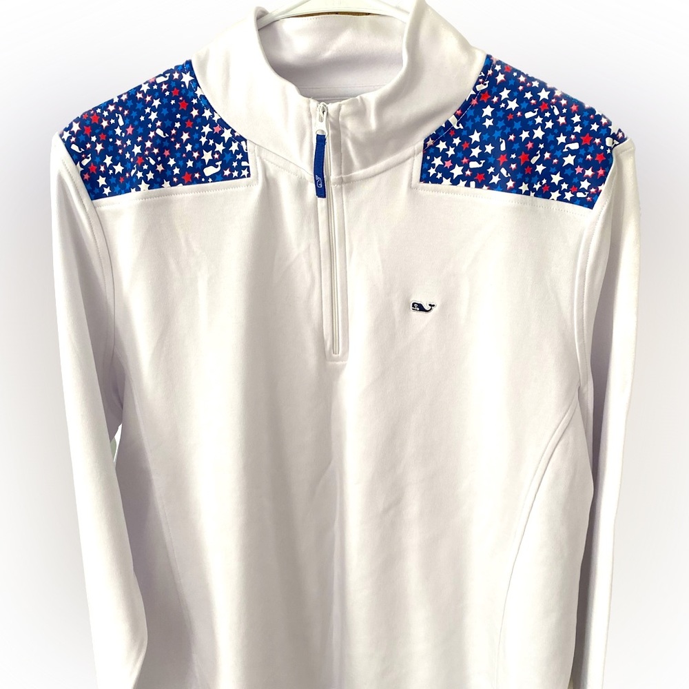 Vineyard vines quarter zip pull over